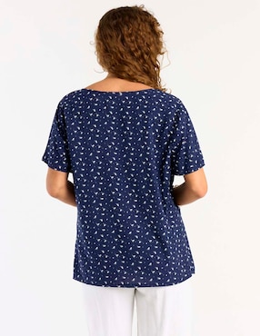 Blusa Weekend manga corta para mujer