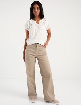 Jeans wide leg Weekend para mujer