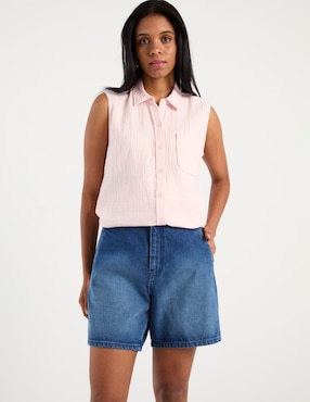 Short Weekend de mezclilla para mujer Short Weekend de mezclilla para mujer