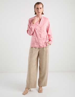 Blusa Weekend manga larga para mujer