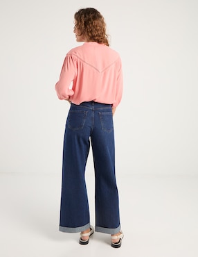 Jeans acampanado Weekend para mujer