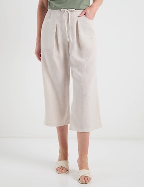 Pantalón capri Weekend amplio para mujer