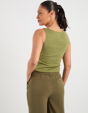 Playera tank Weekend cuello redondo para mujer
