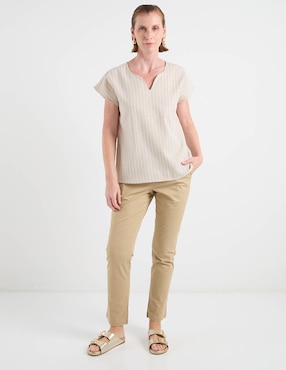 Blusa Weekend manga corta para mujer
