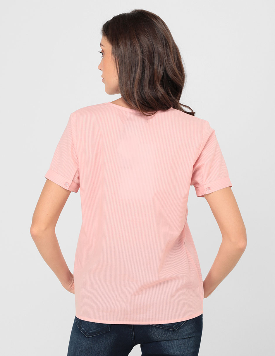 BLUSA WEEKEND, GDE, MALVA MEDIO LISO M