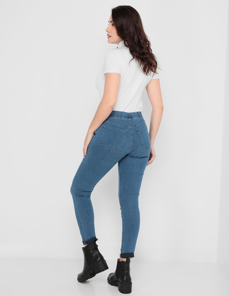 JEGGING WEEKEN, 30, ÍNDIGO DENIM MEDIO