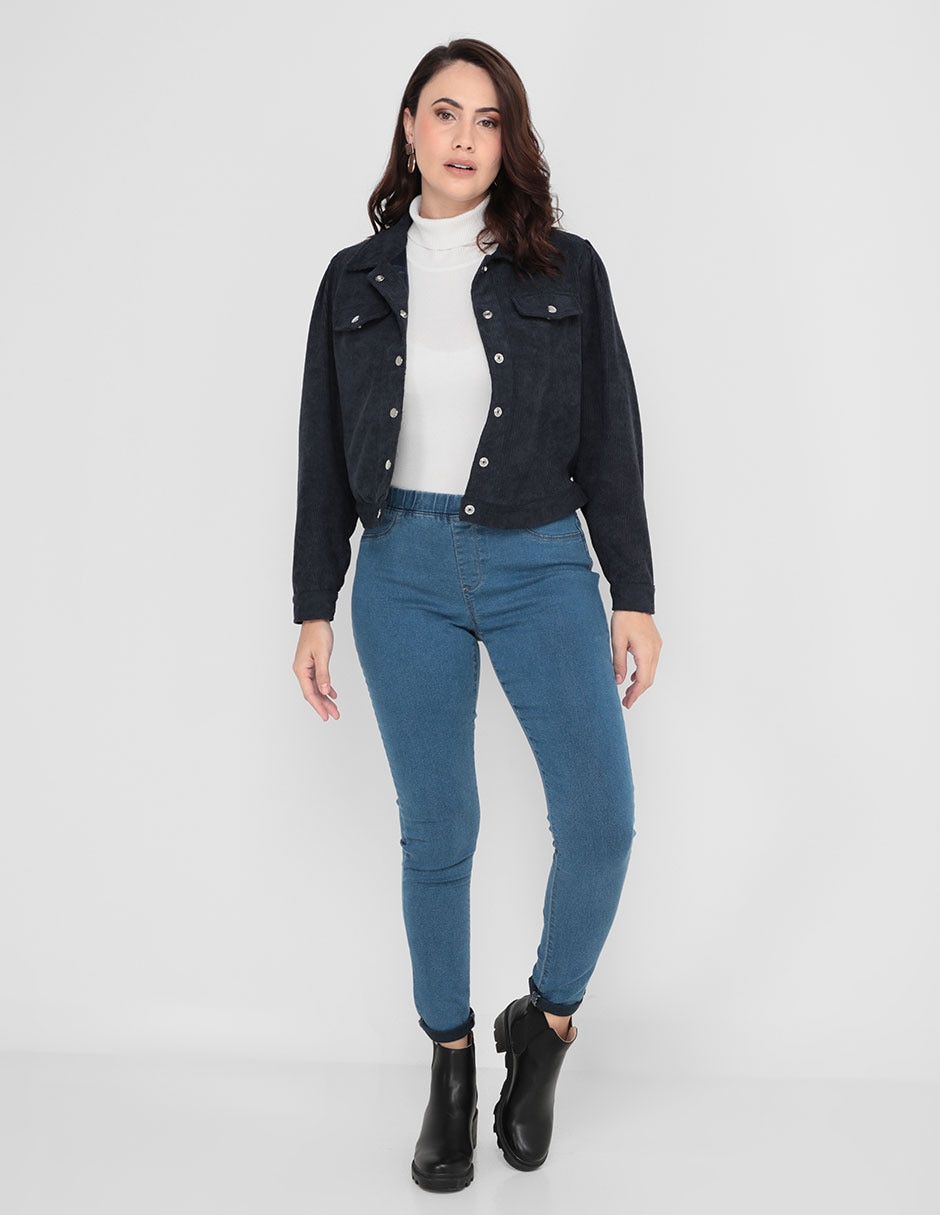 JEGGING WEEKEN, 30, ÍNDIGO DENIM MEDIO