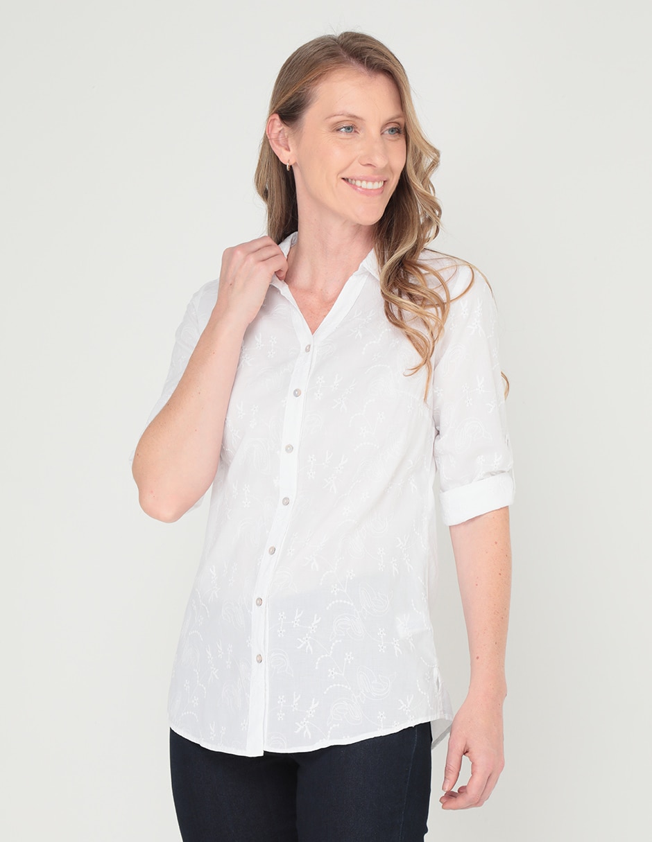 Camisa blanca mujer discount suburbia