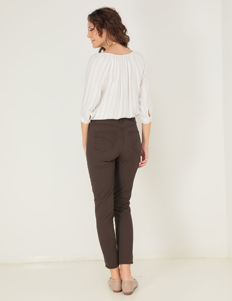 PANTALON WEEKEND, 32, CAFÉ OBSCURO LISO