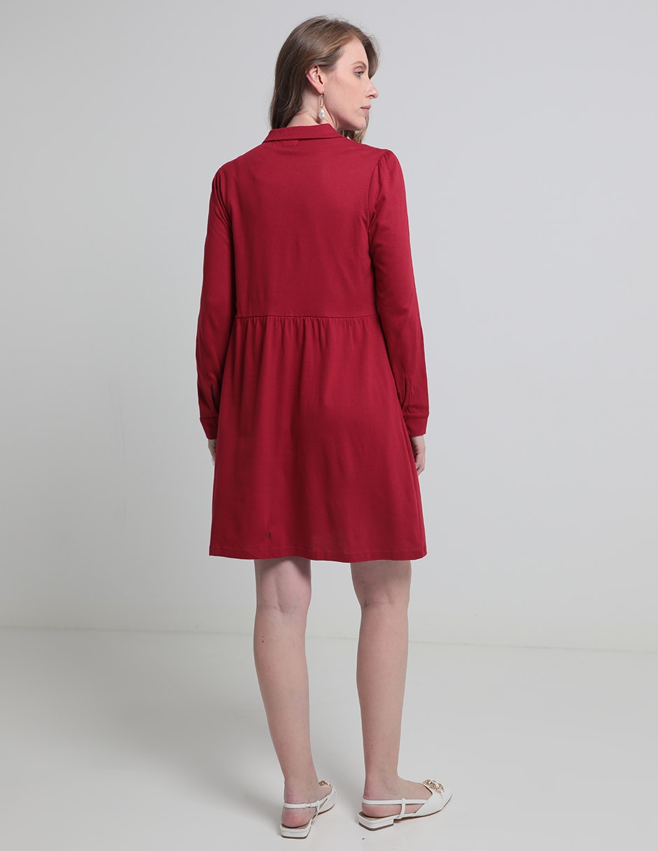 Vestido 3/4 casual para mujer