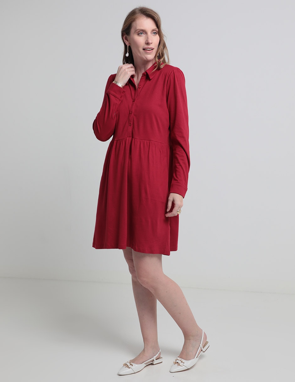 Vestido 3/4 casual para mujer