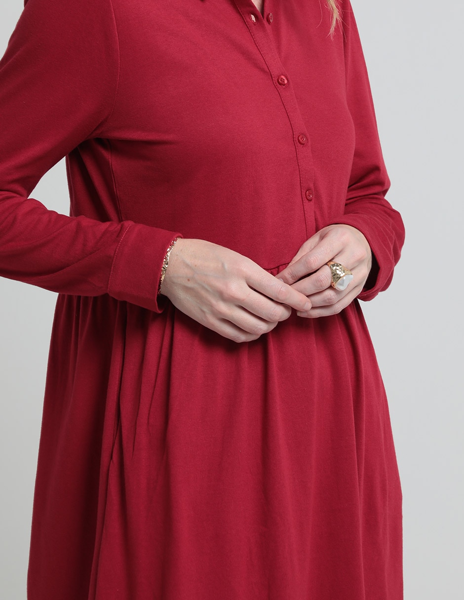 Vestido 3/4 casual para mujer