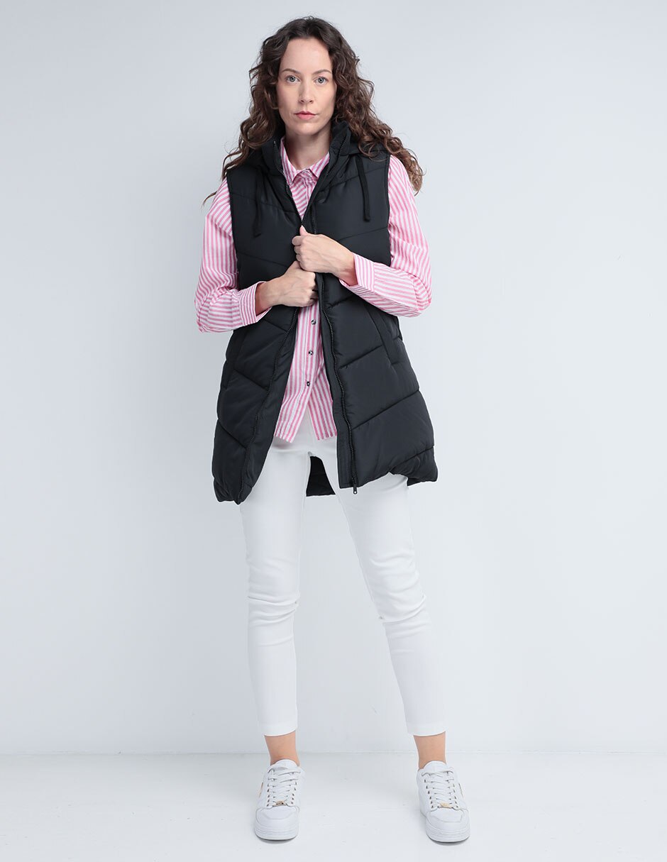 Chaleco Weekend impermeable para mujer
