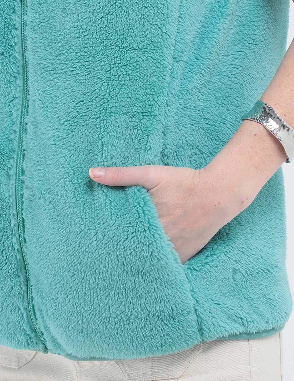 Chaleco de algodón para mujer