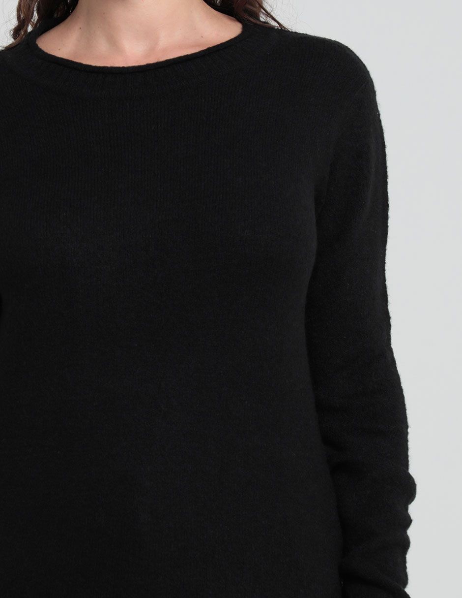 Suéter cuello redondo para mujer 4