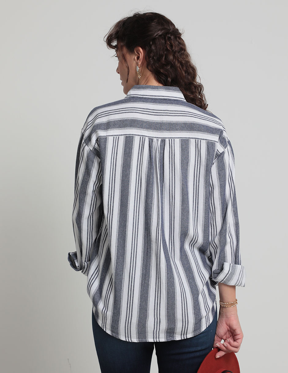 BLUSA WEEKEND, EG, AZUL MARINO PRETEÑID