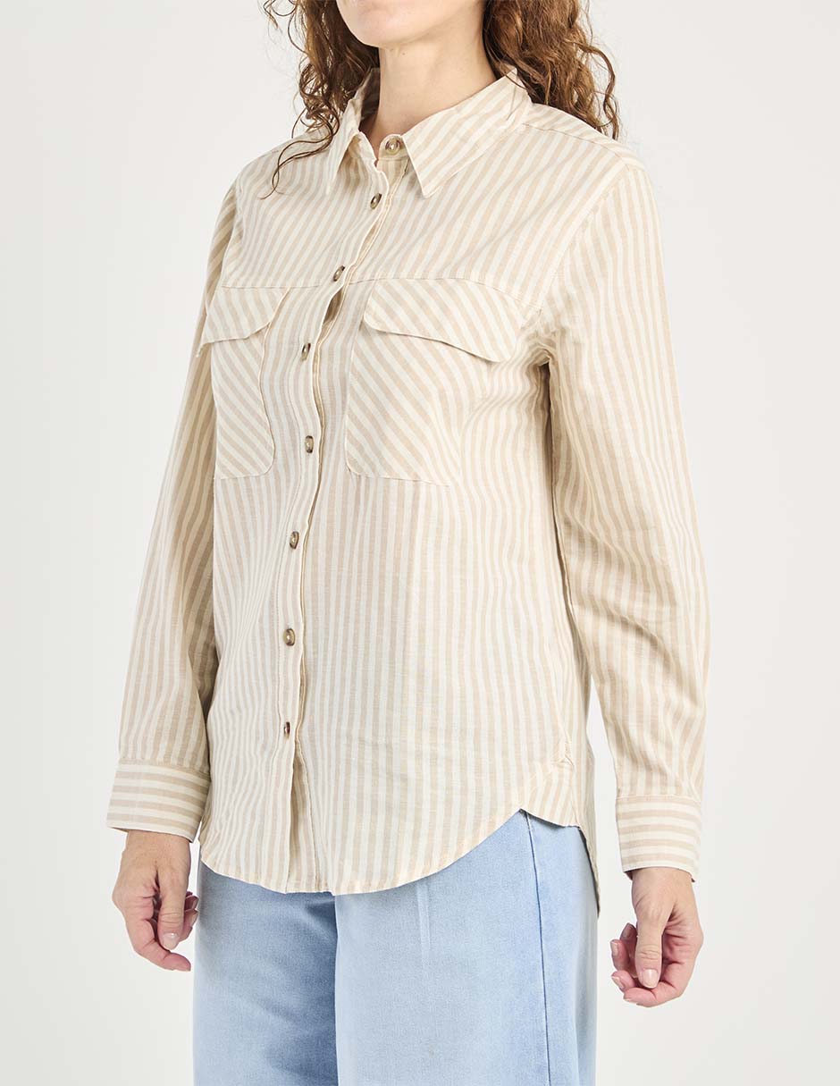 Blusa manga larga para mujer 5