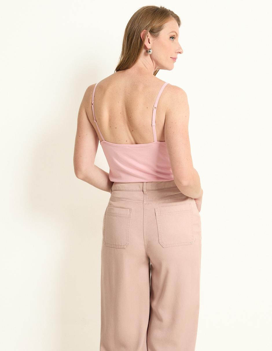 Top escote cuadrado tirante ajustable 2