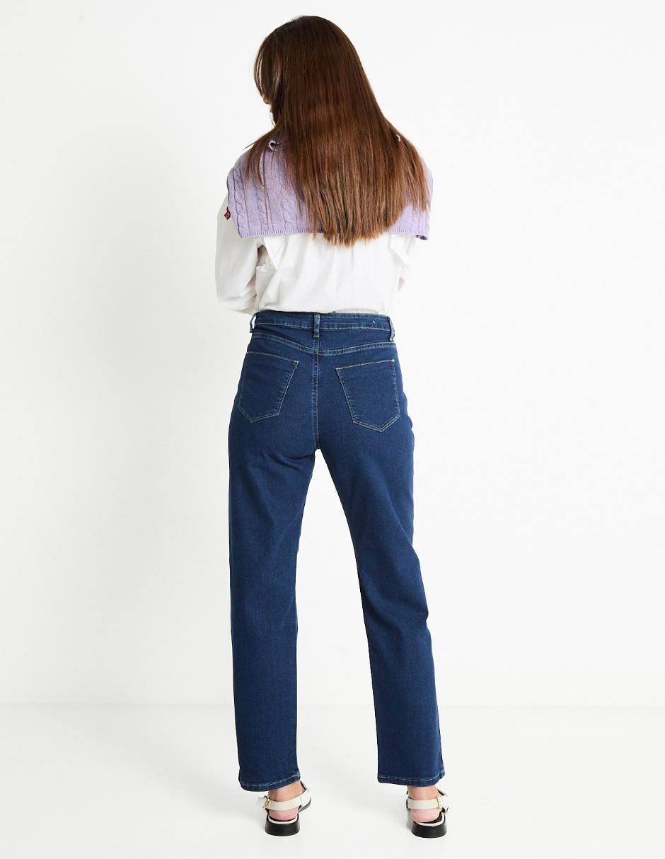 Jeans straight para mujer 2