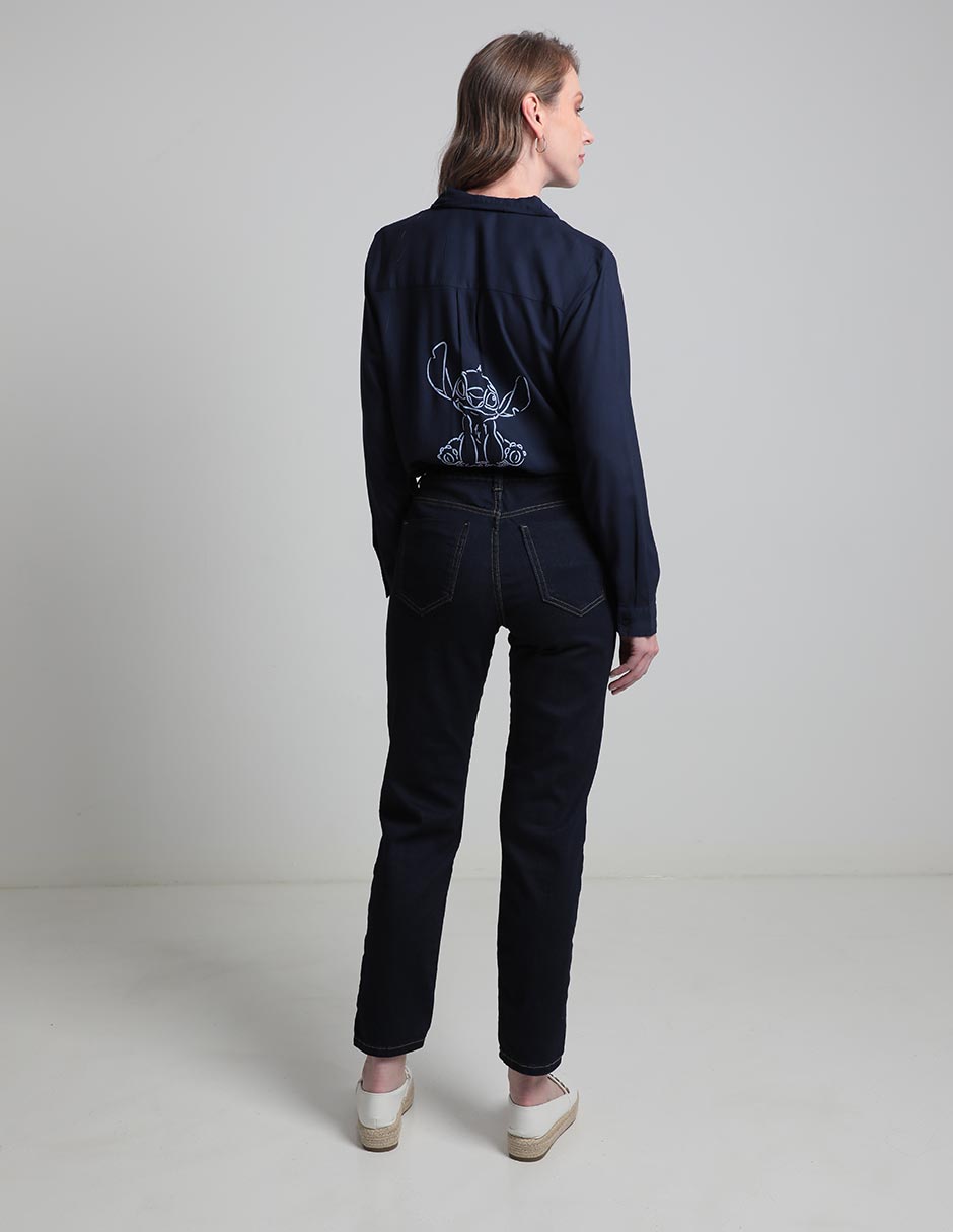 Jeans straight para mujer 2