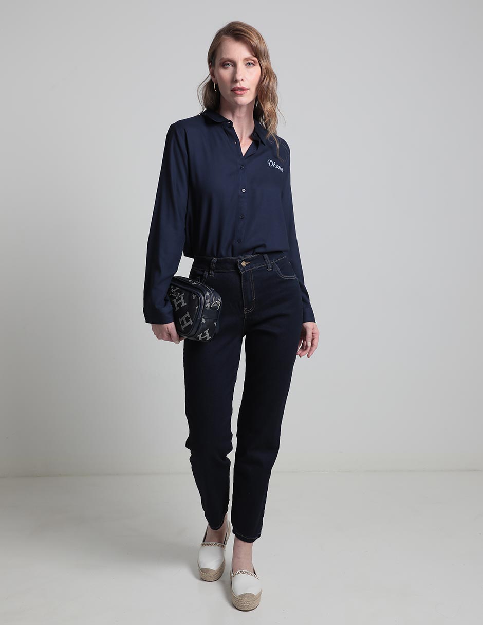 Jeans straight para mujer 3