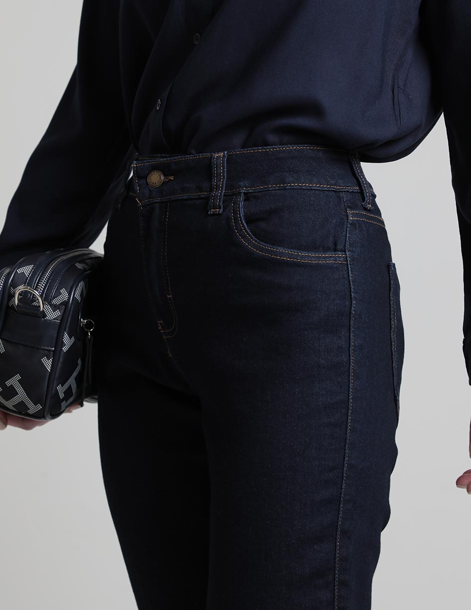 Jeans straight para mujer 4