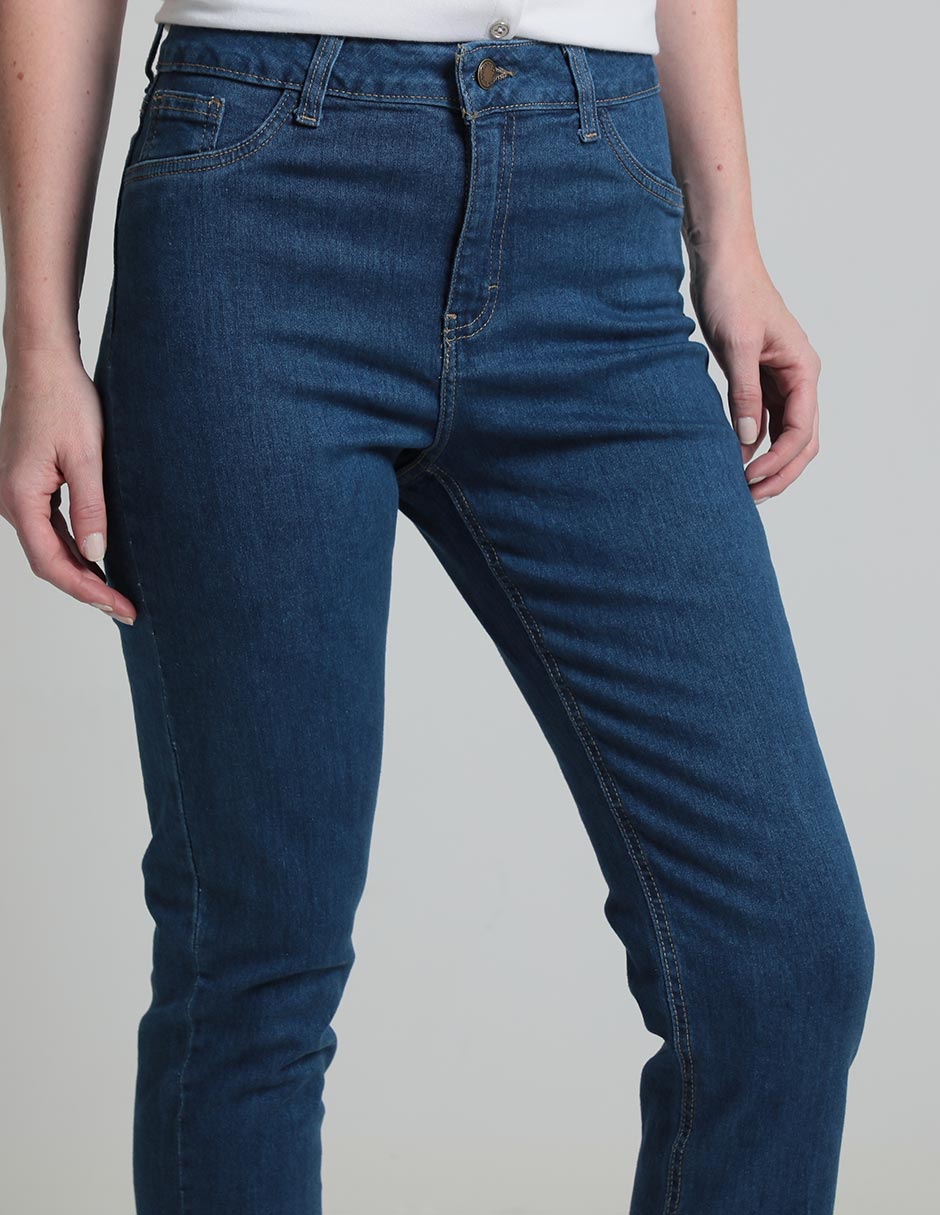 Jeans straight para mujer 4