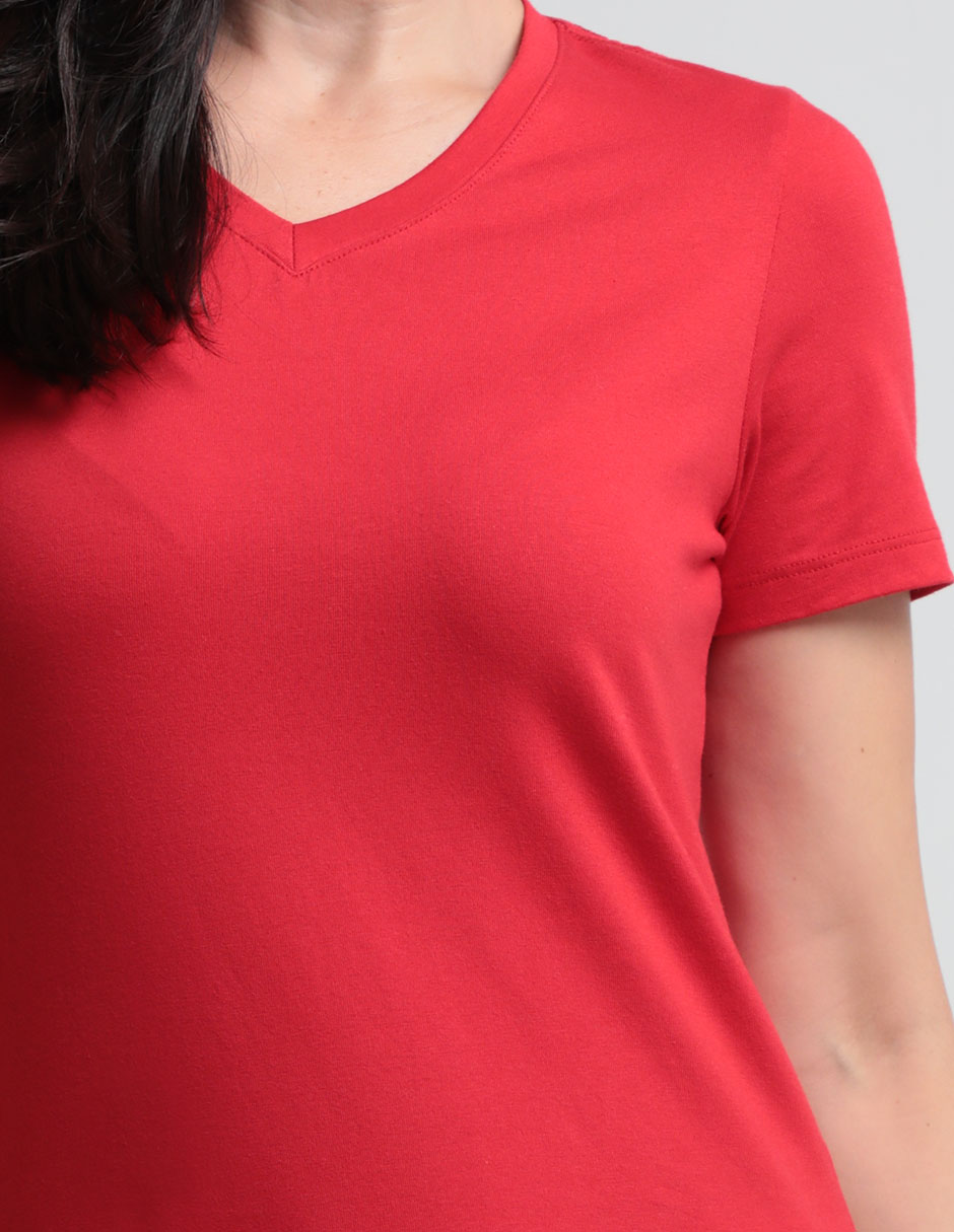 PLAYERA WKM24112-A07, G, CARMÍN CLARO