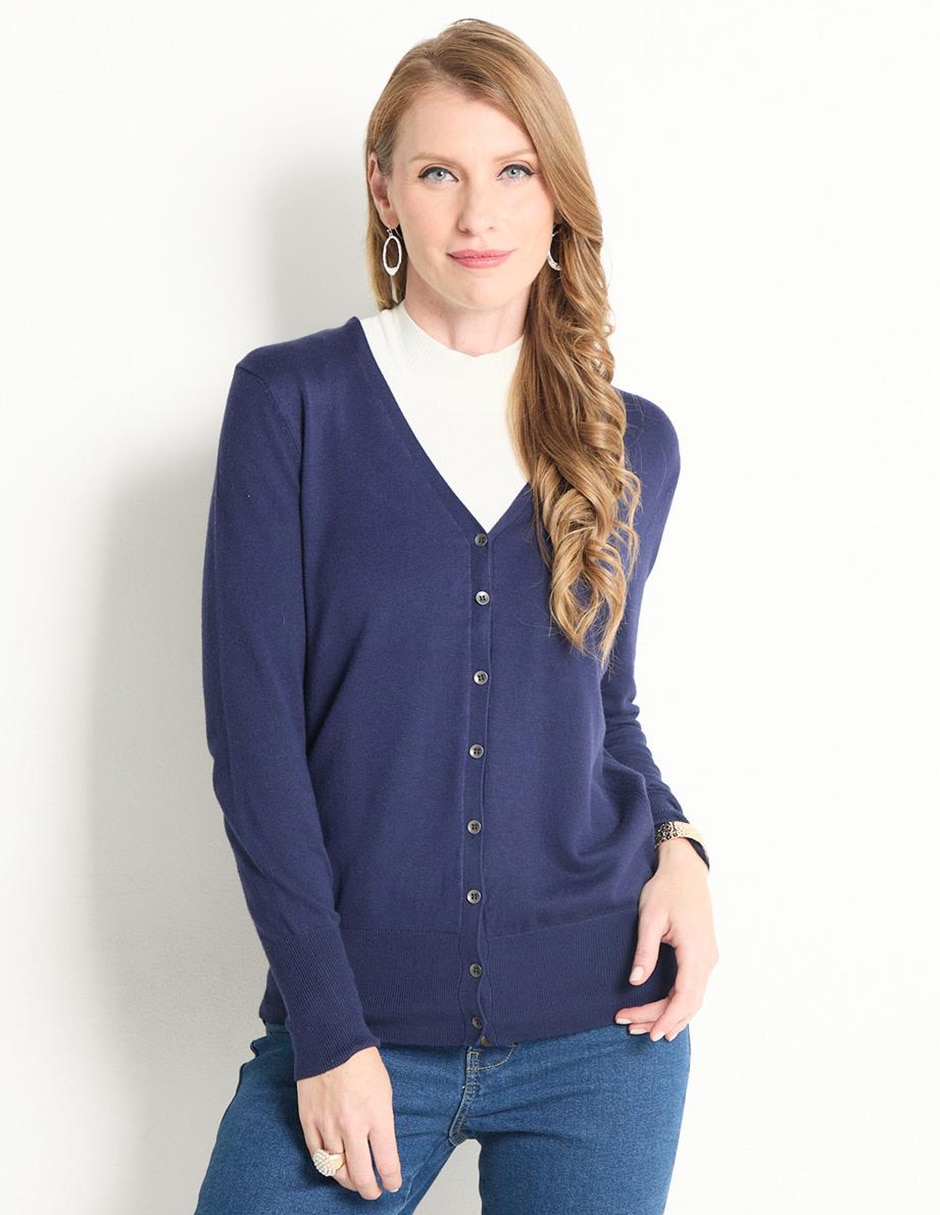 Suéter cuello v para mujer Suéter cuello v para mujer