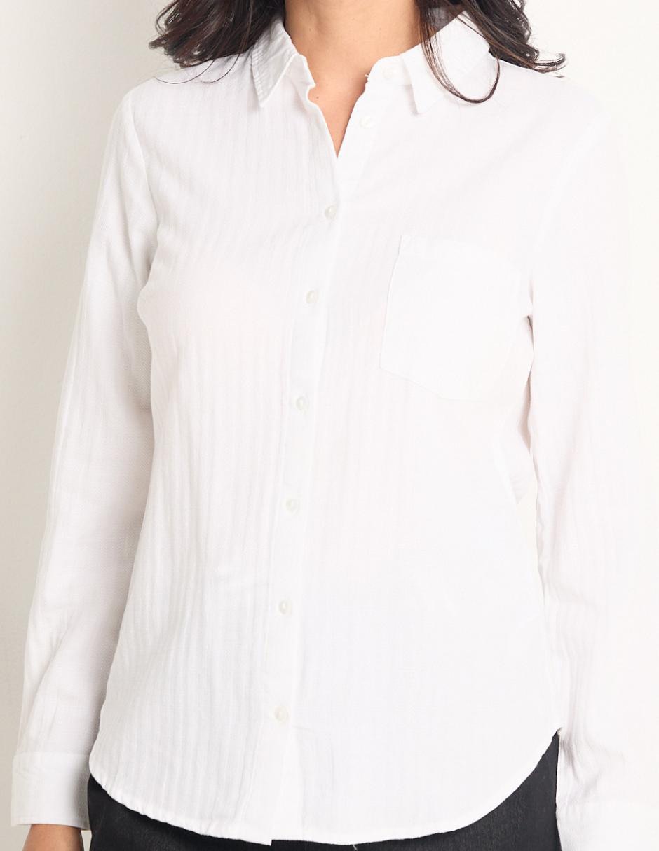 Blusa manga larga para mujer 5