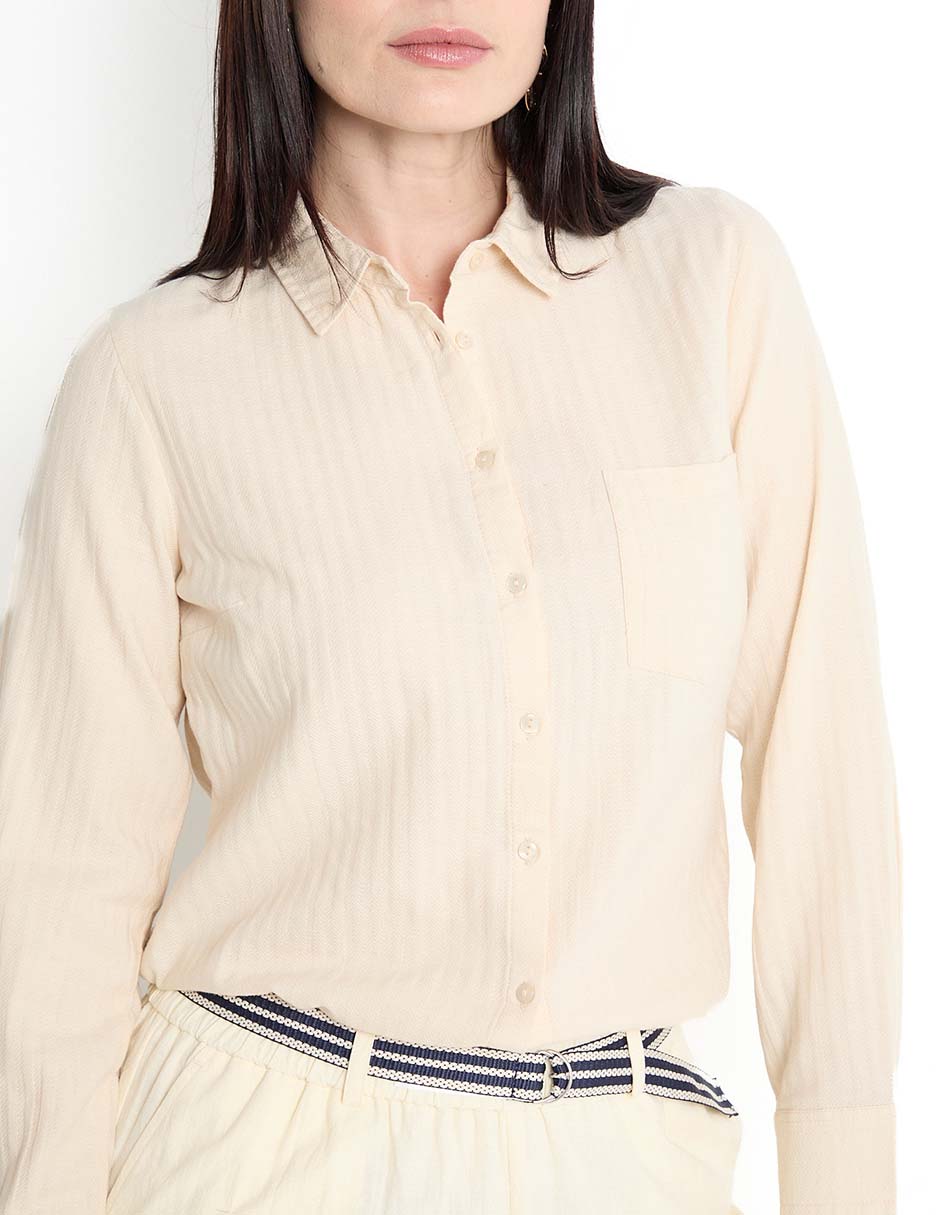 Blusa manga larga para mujer 4