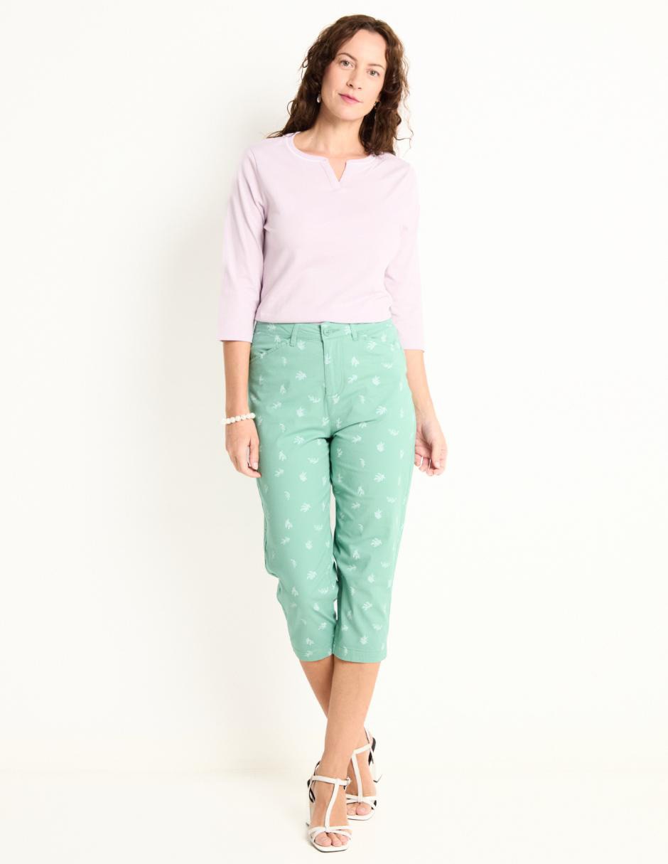Pantalón capri para mujer 3