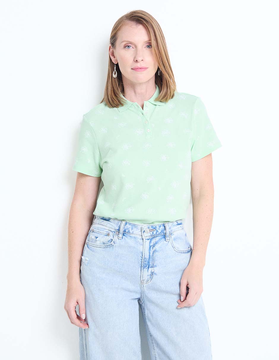 Playera tipo polo para mujer Playera tipo polo para mujer