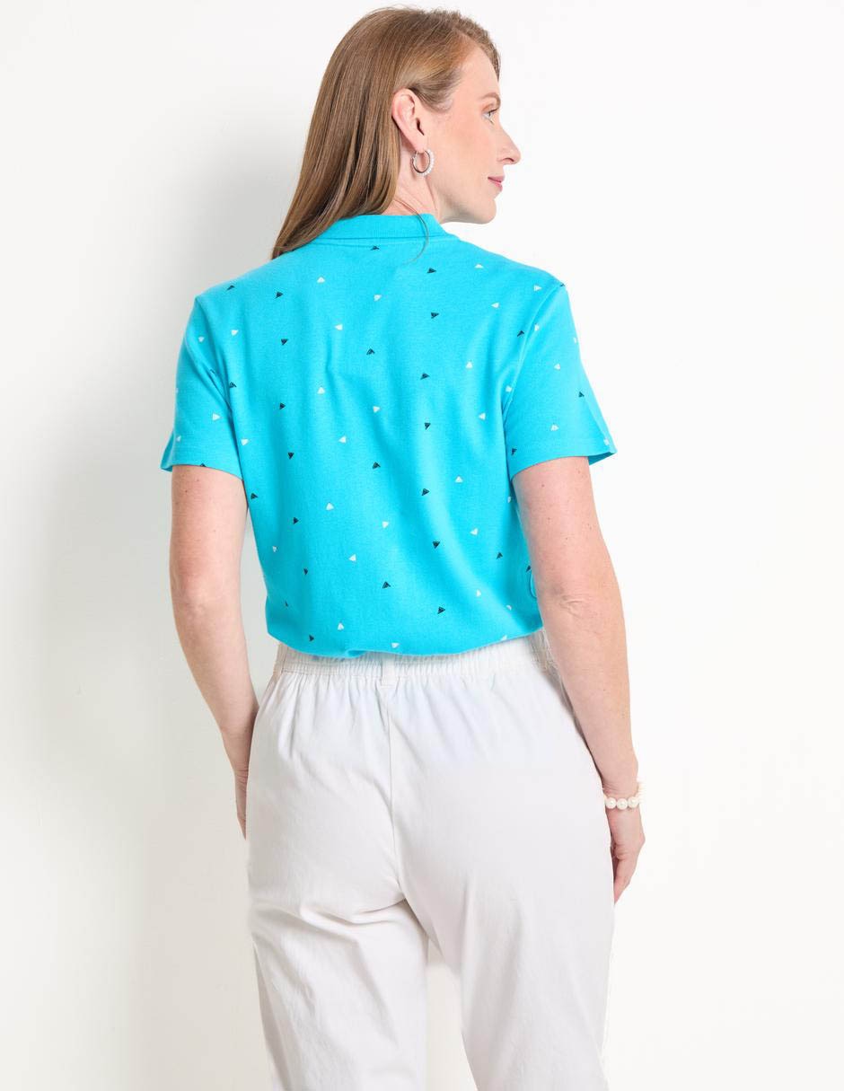 Playera tipo polo para mujer 2