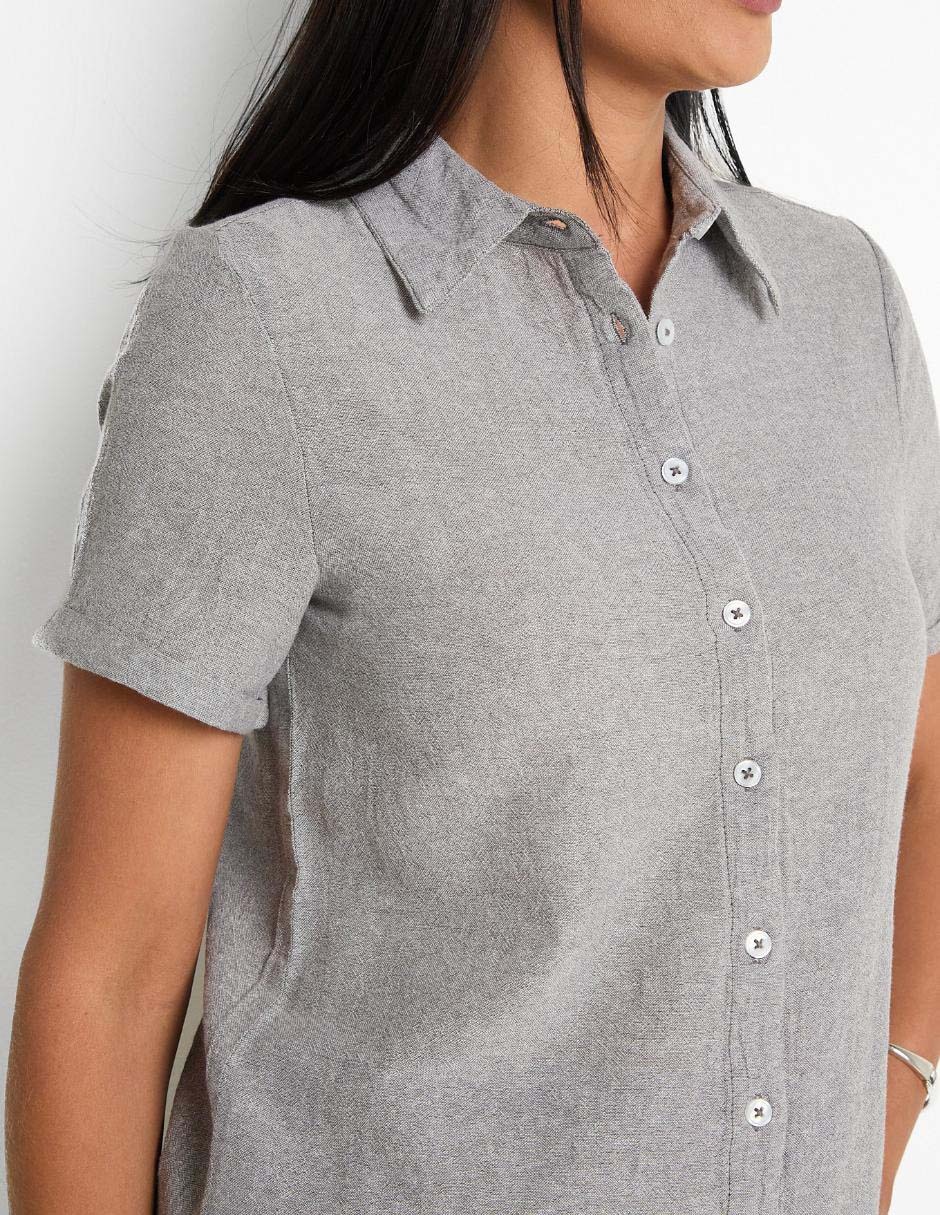 Blusa manga corta para mujer 4