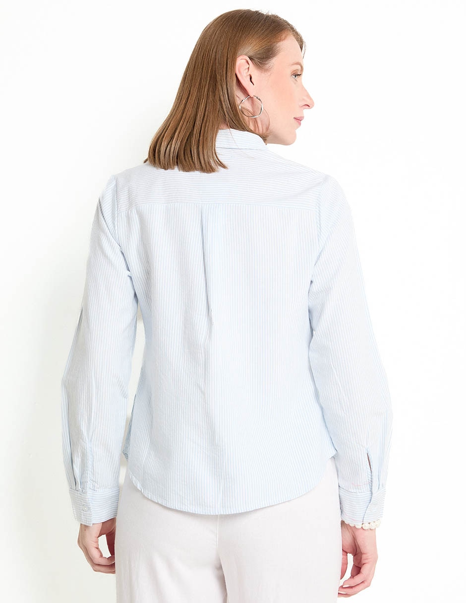 Blusa manga larga para mujer 2