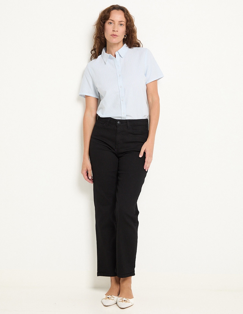 Blusa manga corta para mujer 3