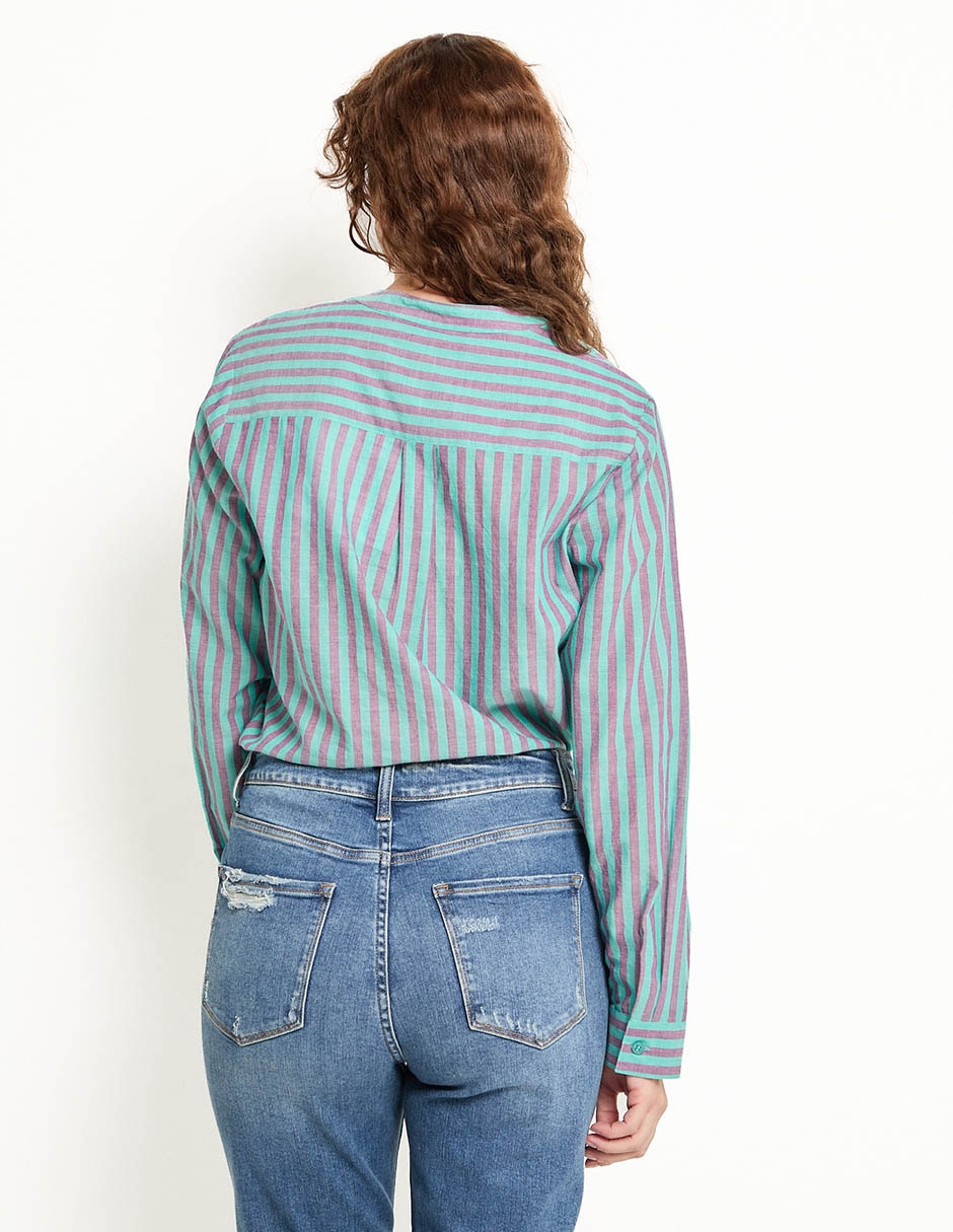 Blusa manga larga para mujer 2