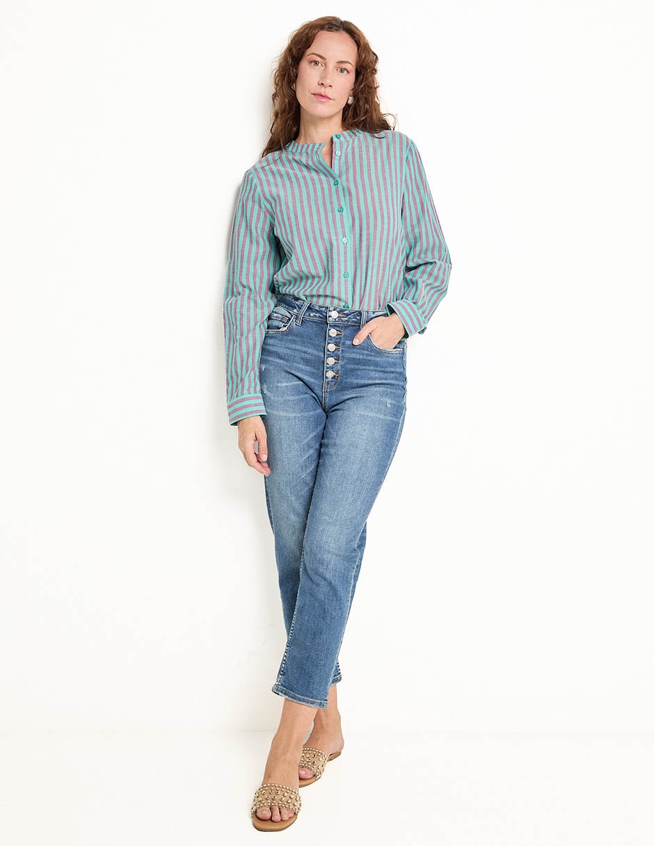 Blusa manga larga para mujer 3