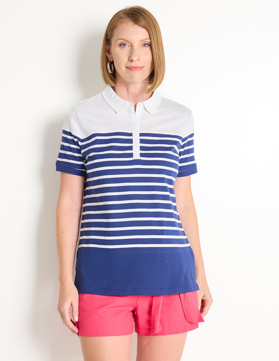 Gloria Vanderbilt Suburbia Playeras Tipo Polo Dama Playera Tipo