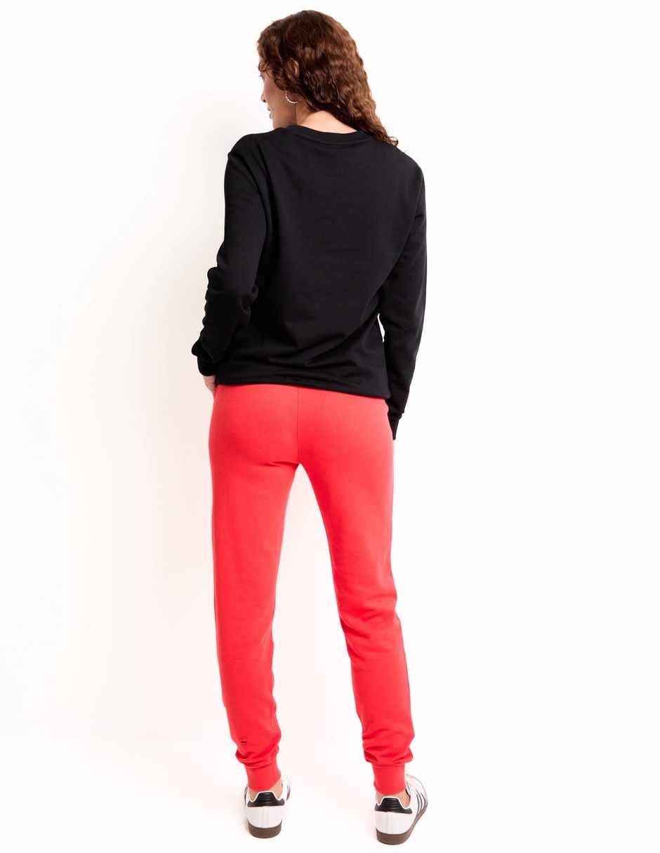 Pants slim con elástico para mujer 2