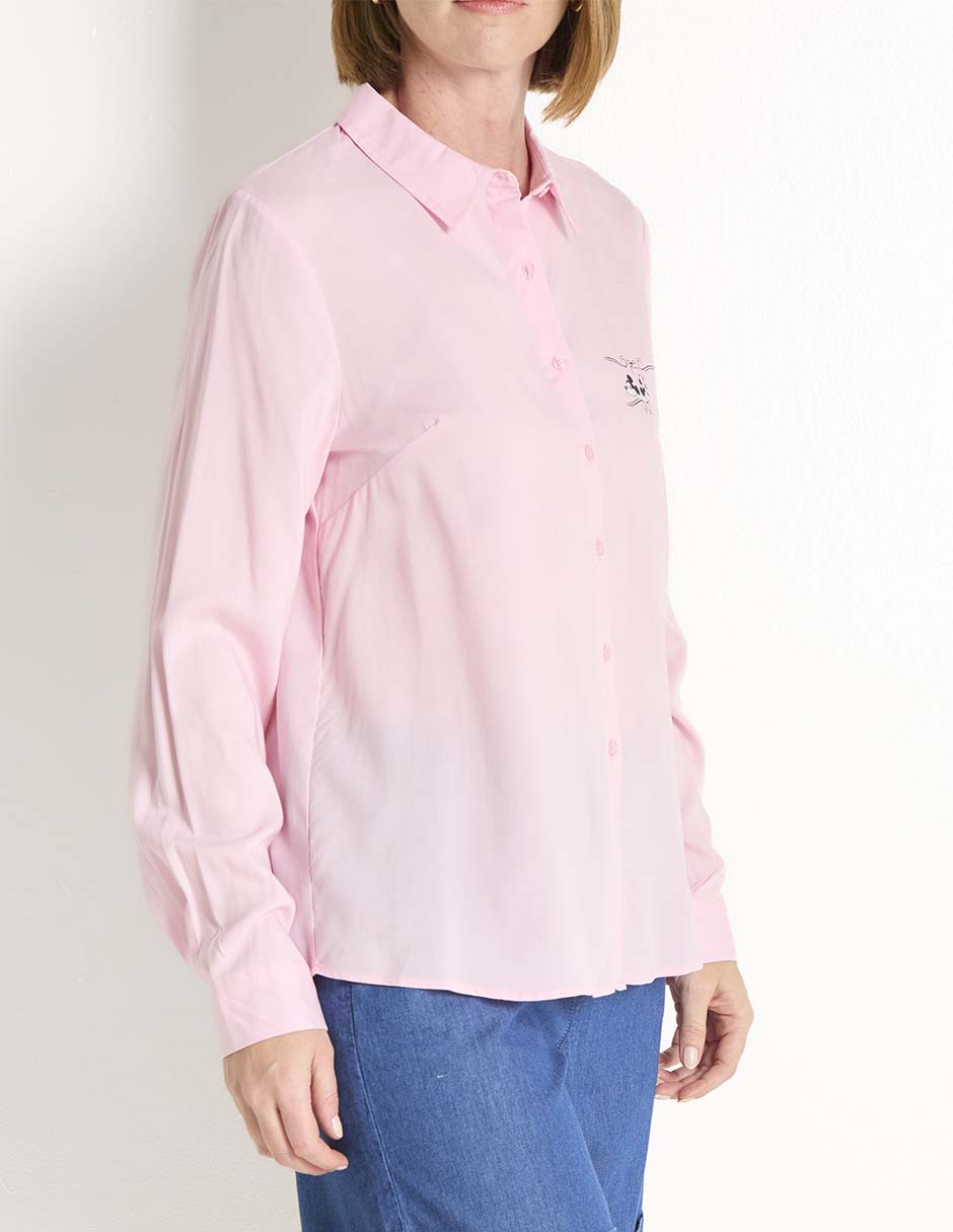 Blusa manga larga para mujer 5