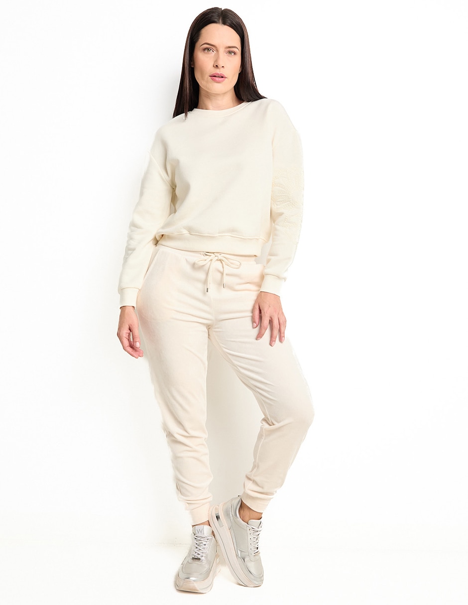 Pants skinny con jareta para mujer 3