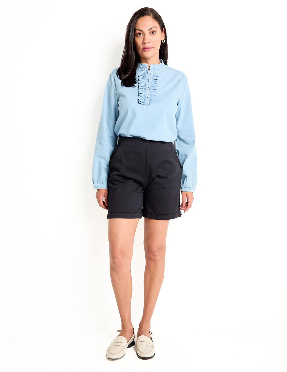 Blusa manga larga para mujer 3
