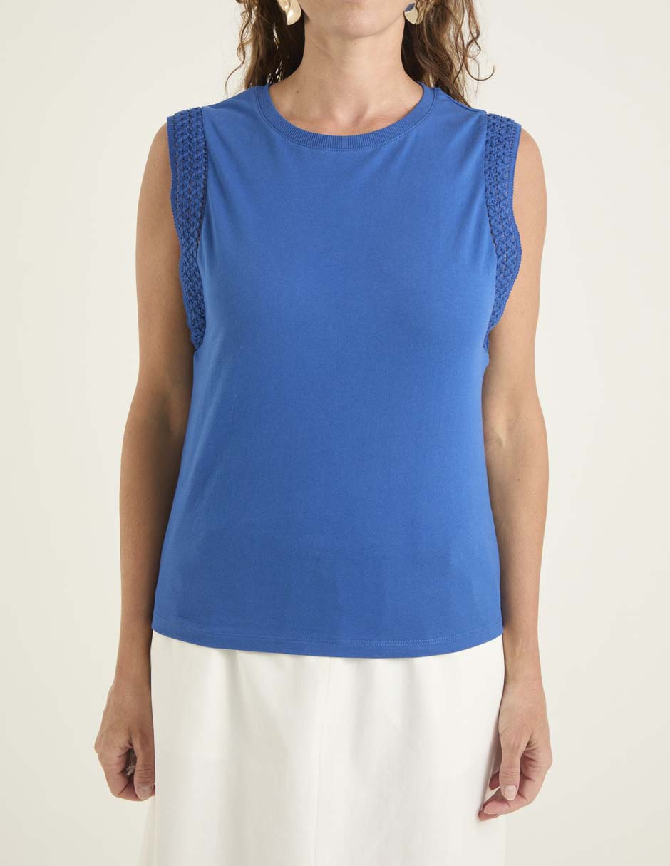 PLAYERA WKM25087-08 WEEK, M, REY MEDIO
