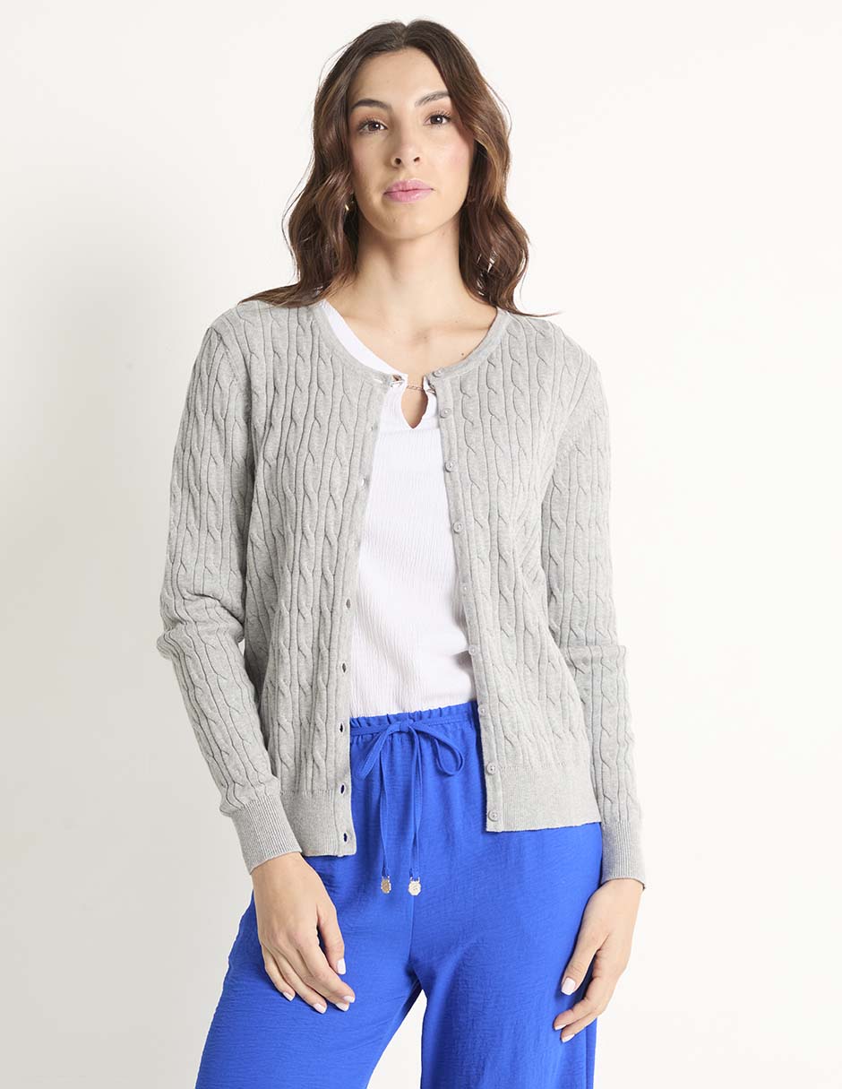 Suéter cuello redondo para mujer Suéter cuello redondo para mujer