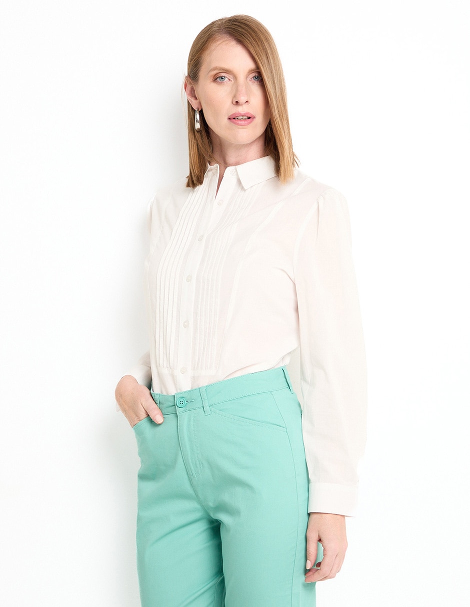 Blusa manga larga para mujer 1