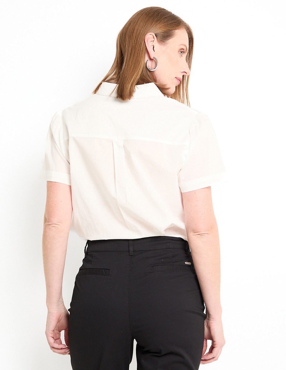 Blusa manga corta para mujer 2
