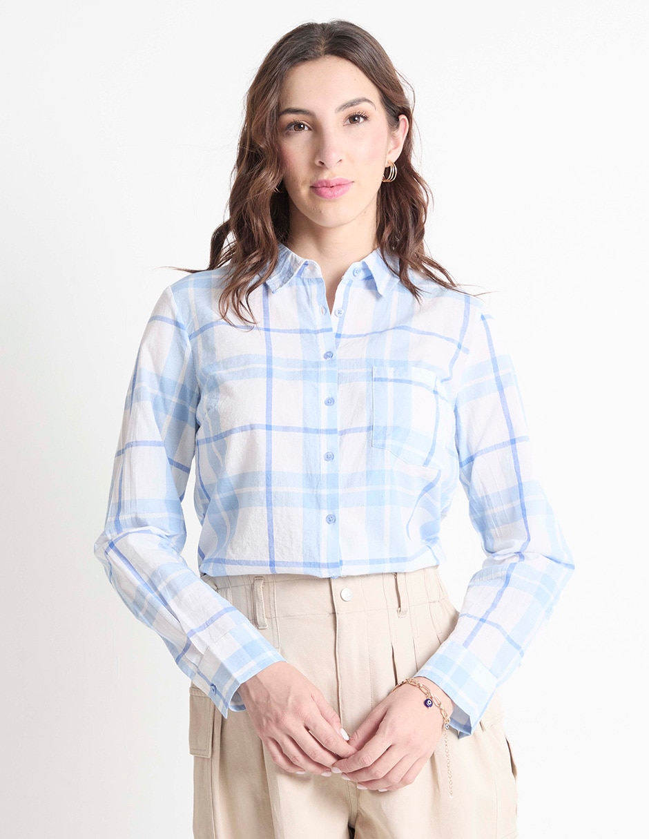 BLUSA WKM25008-P07 WEEKEND, M, TIZA