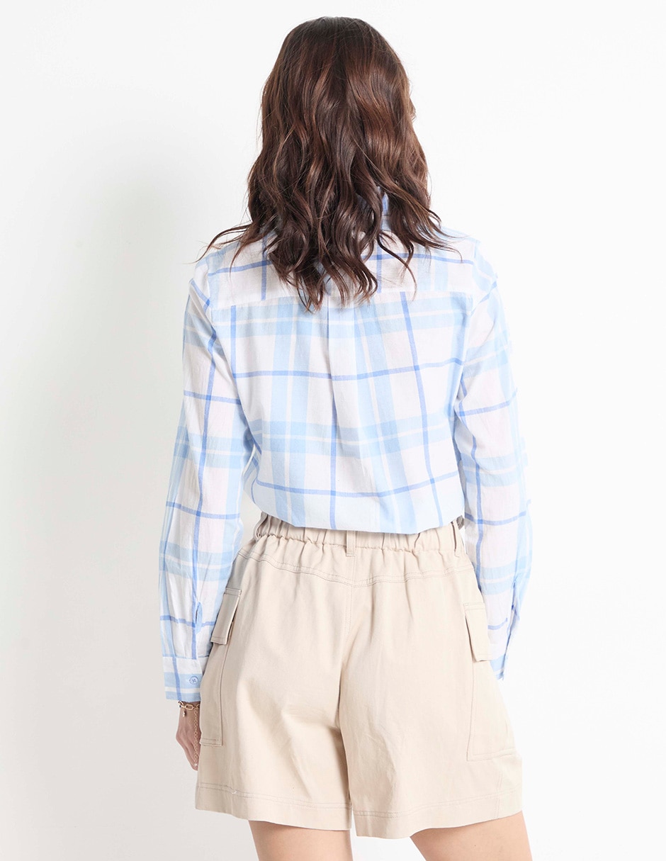 BLUSA WKM25008-P07 WEEKEND, M, TIZA